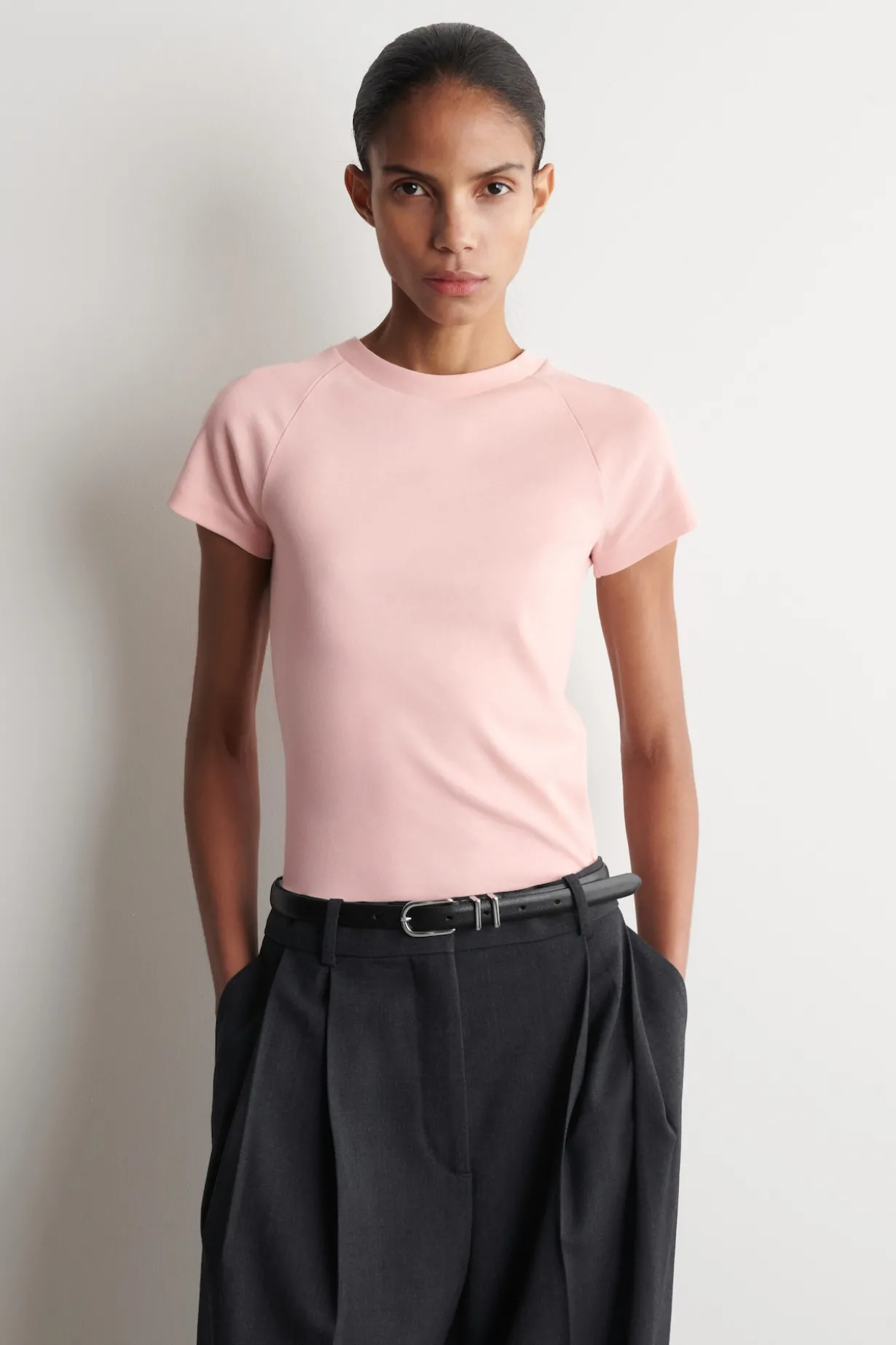 SLIM COTTON T-SHIRT