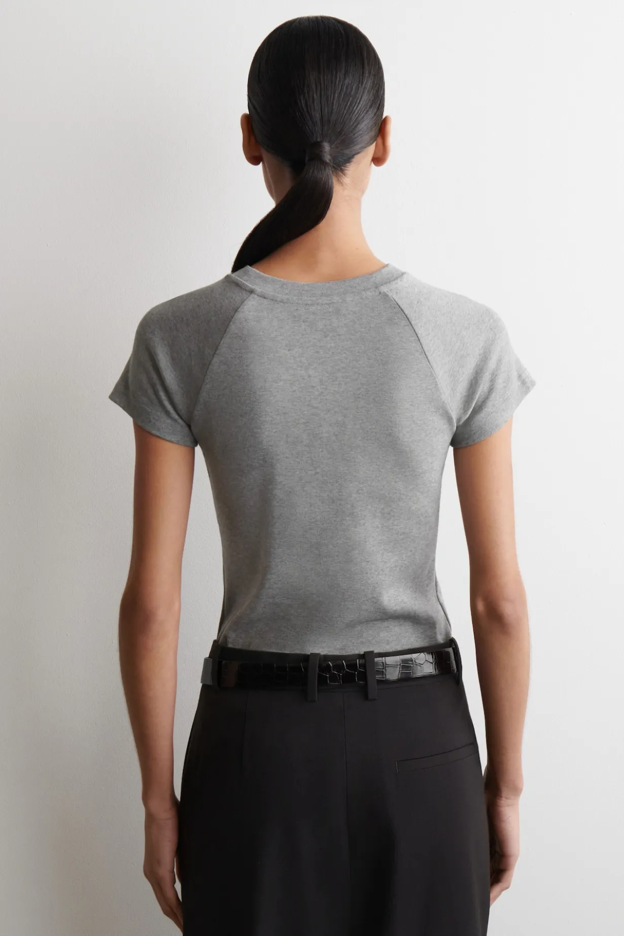 SLIM COTTON T-SHIRT