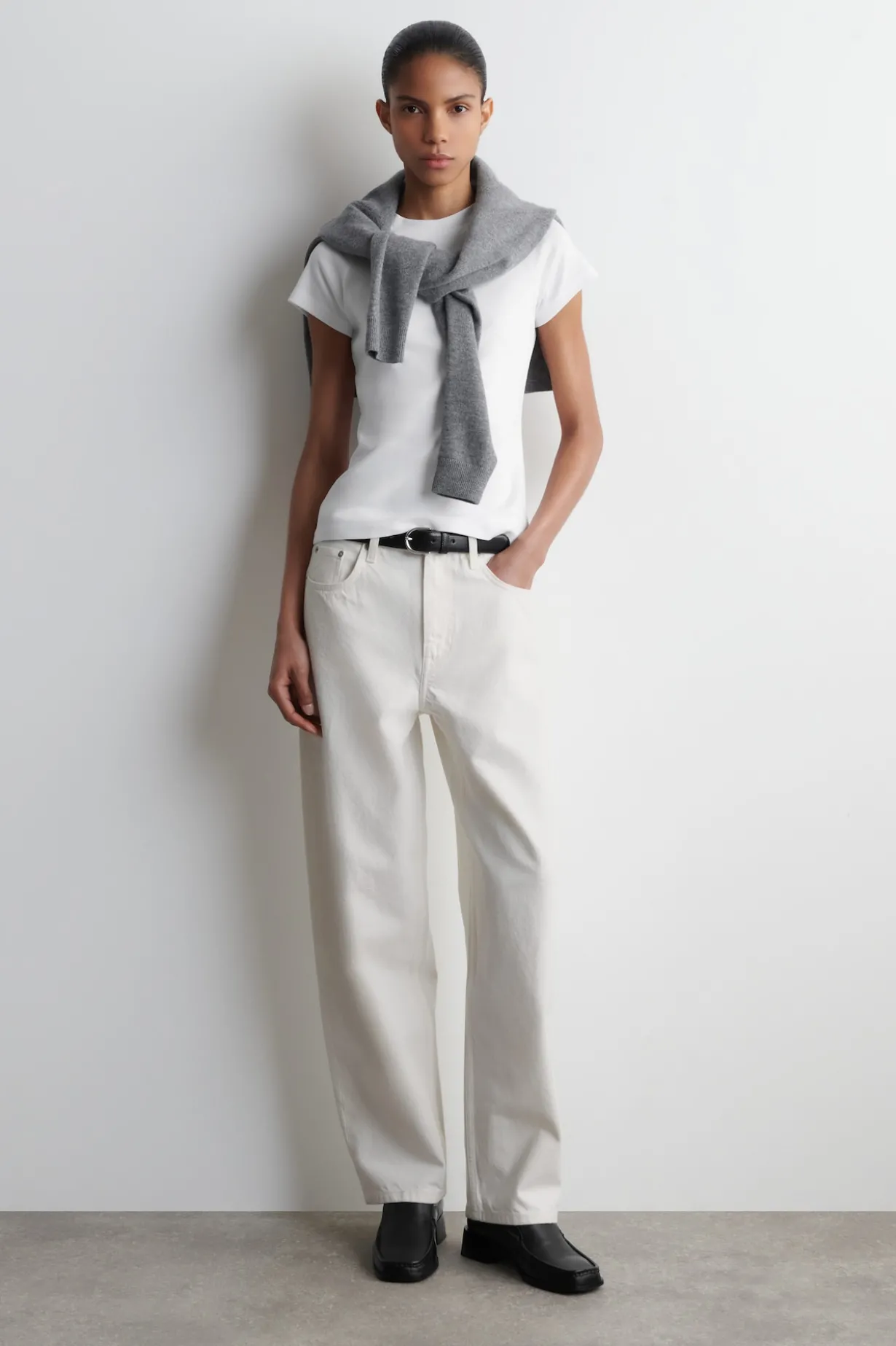 SLIM COTTON T-SHIRT