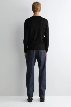 SLIM MERINO WOOL CREW-NECK SWEATER