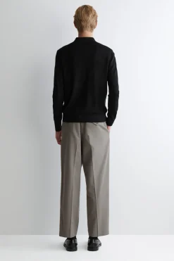 SLIM MERINO WOOL POLO SHIRT