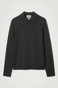 SLIM MERINO WOOL POLO SHIRT