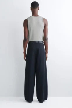 SLIM RIBBED COTTON TANK TOP