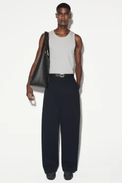 SLIM RIBBED COTTON TANK TOP