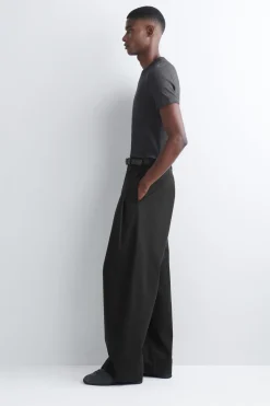 SLIM RIBBED COTTON T-SHIRT