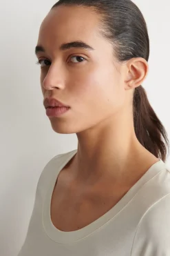 SLIM SILK T-SHIRT