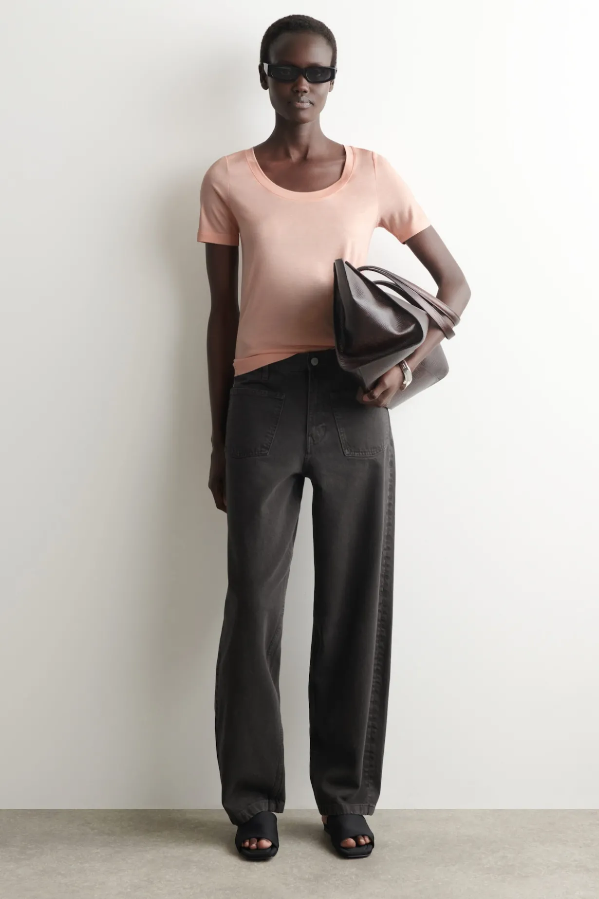SLIM SILK T-SHIRT