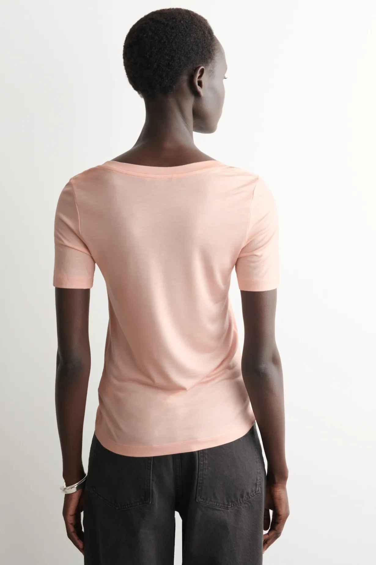 SLIM SILK T-SHIRT