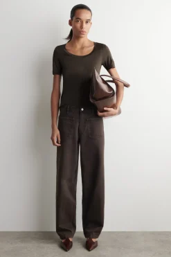 SLIM SILK T-SHIRT