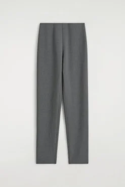 SLIM STRAIGHT-LEG PANTS