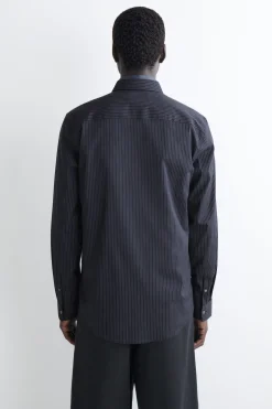 SLIM TAILORED COTTON-POPLIN SHIRT