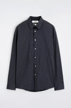 SLIM TAILORED COTTON-POPLIN SHIRT