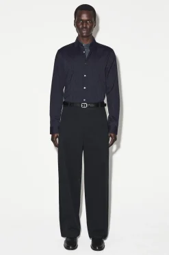 SLIM TAILORED COTTON-POPLIN SHIRT