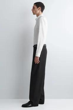 SLIM TAILORED COTTON-POPLIN SHIRT