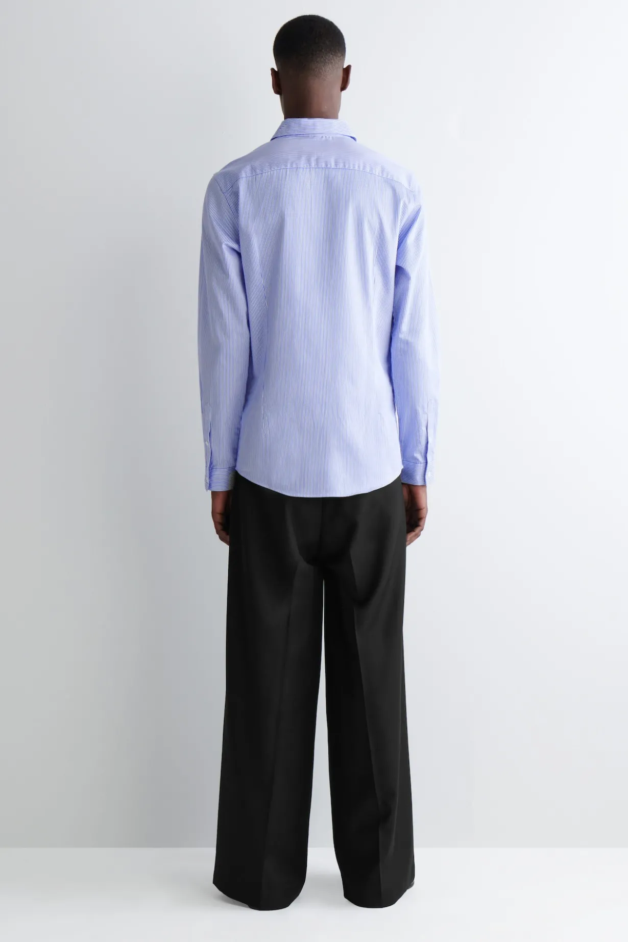 SLIM TAILORED POPLIN SHIRT