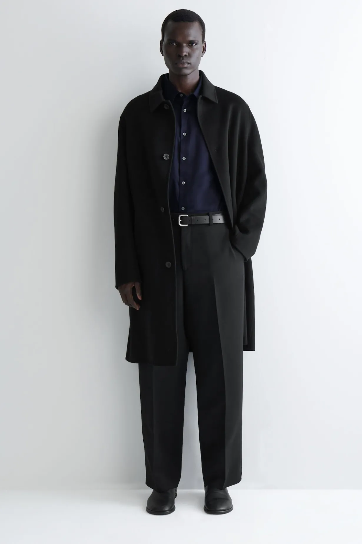 SLIM TAILORED POPLIN SHIRT