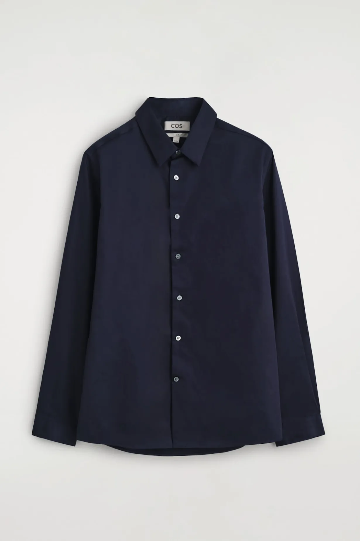 SLIM TAILORED POPLIN SHIRT