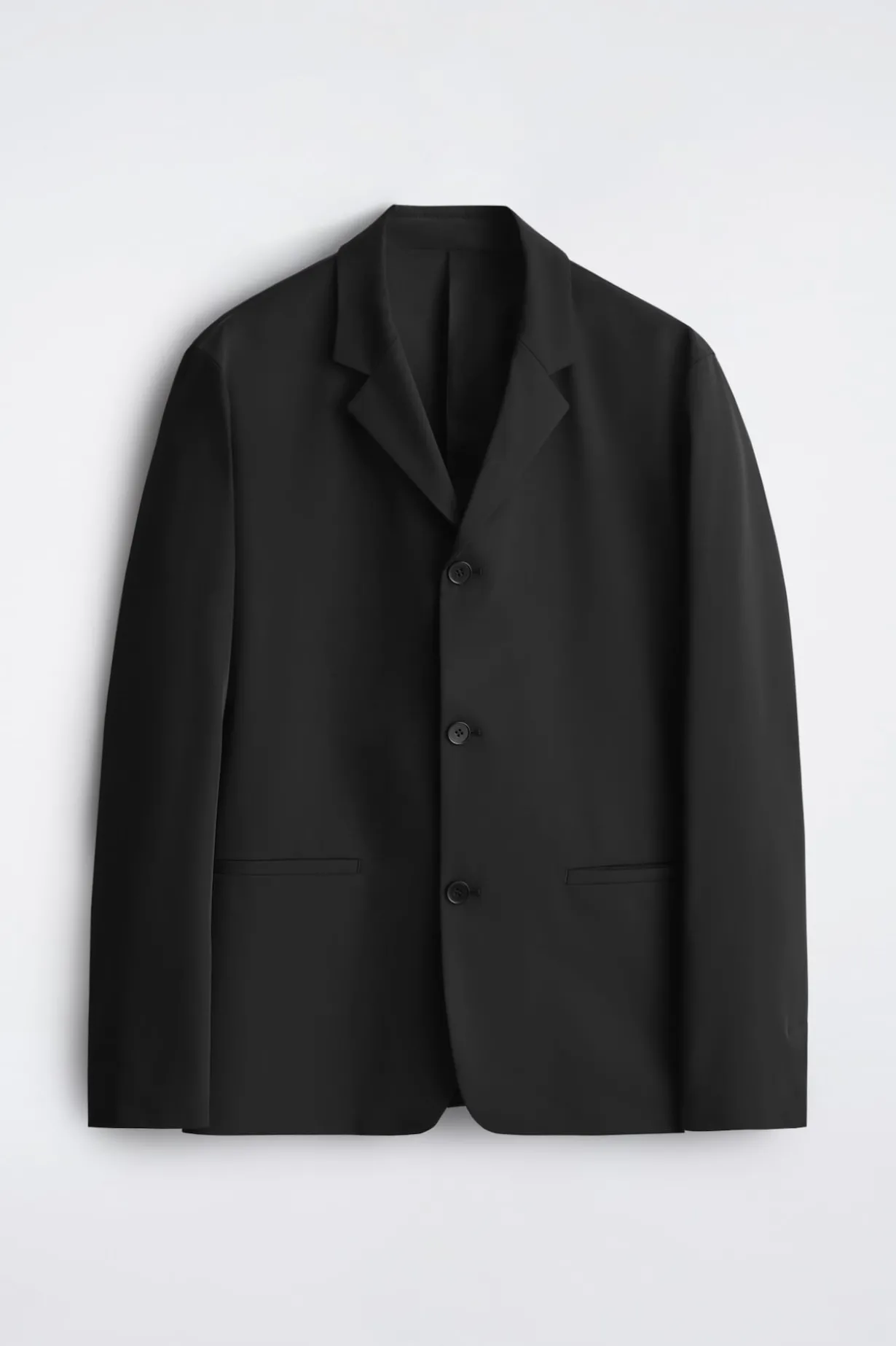 SLIM UNSTRUCTURED TECH-TWILL BLAZER