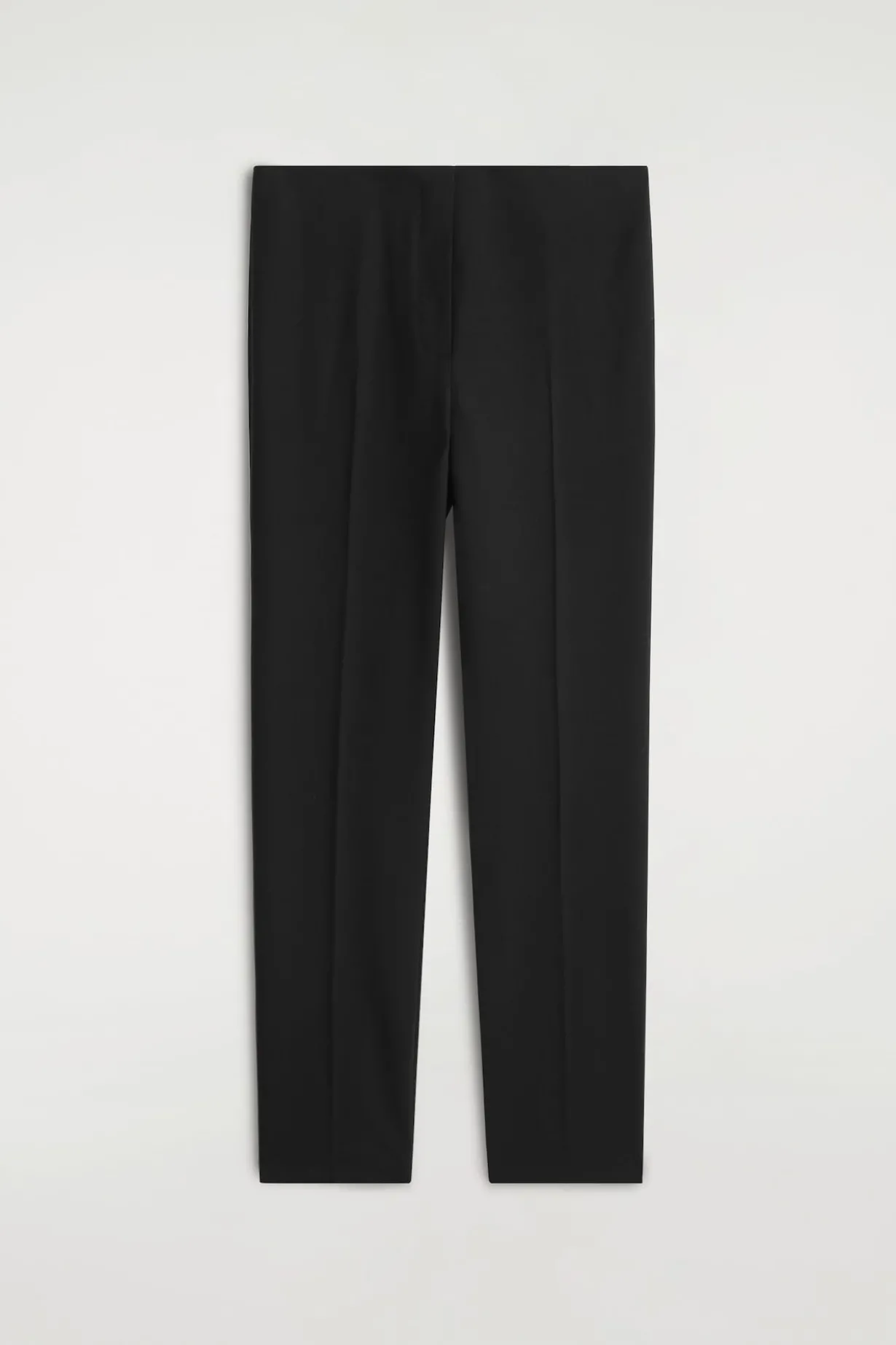 SLIM WOOL-BLEND PANTS