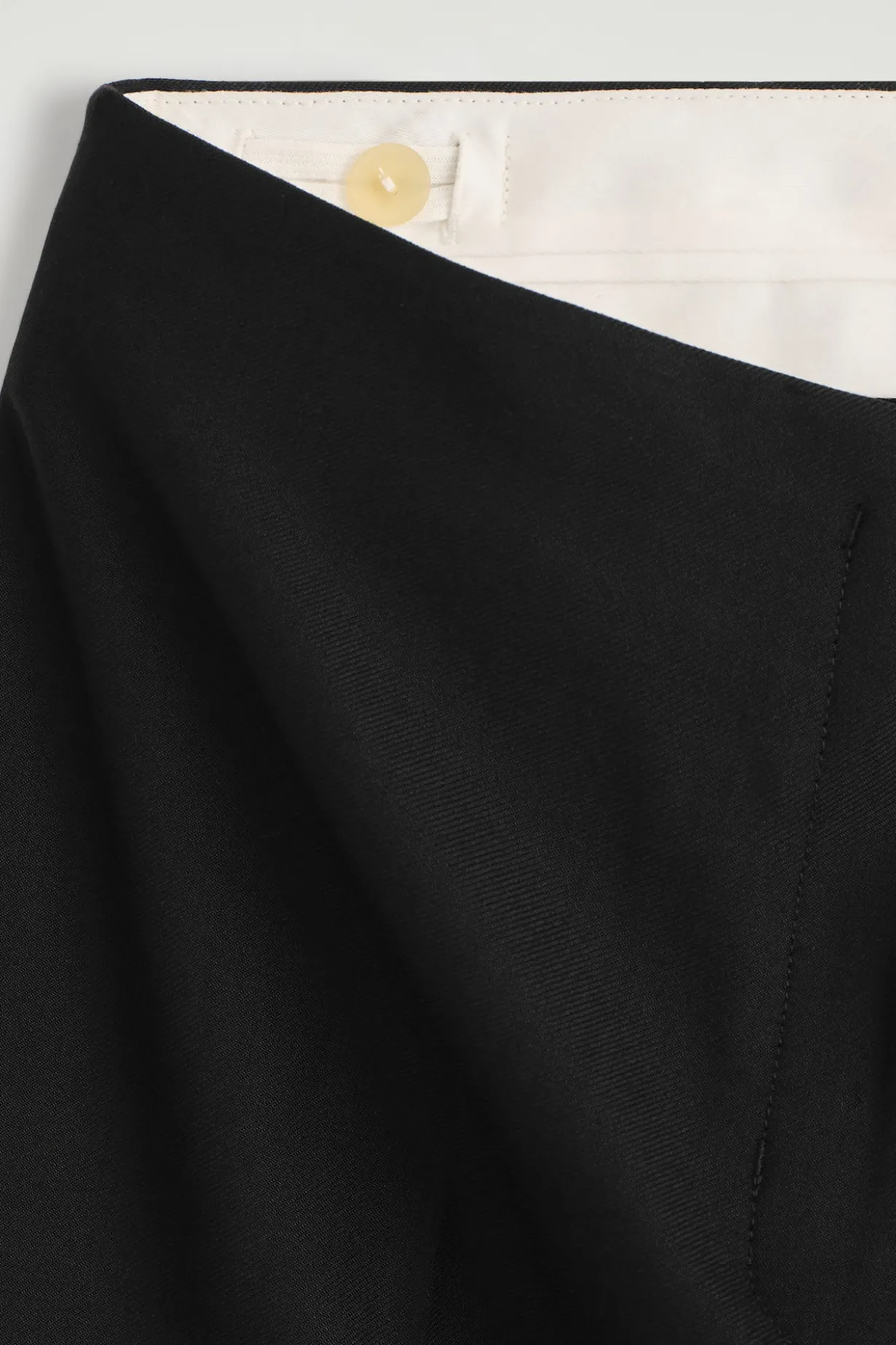 SLIM WOOL-BLEND PANTS