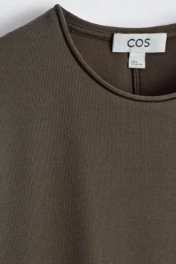 SLIM-FIT COTTON CREPE LIGHTWEIGHT T-SHIRT