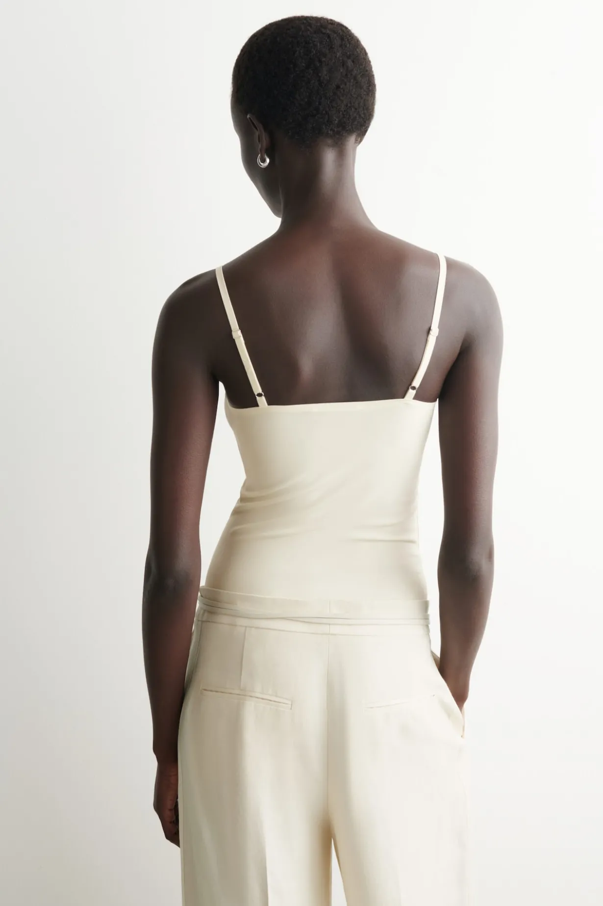 SLIM-FIT JERSEY CAMI TOP