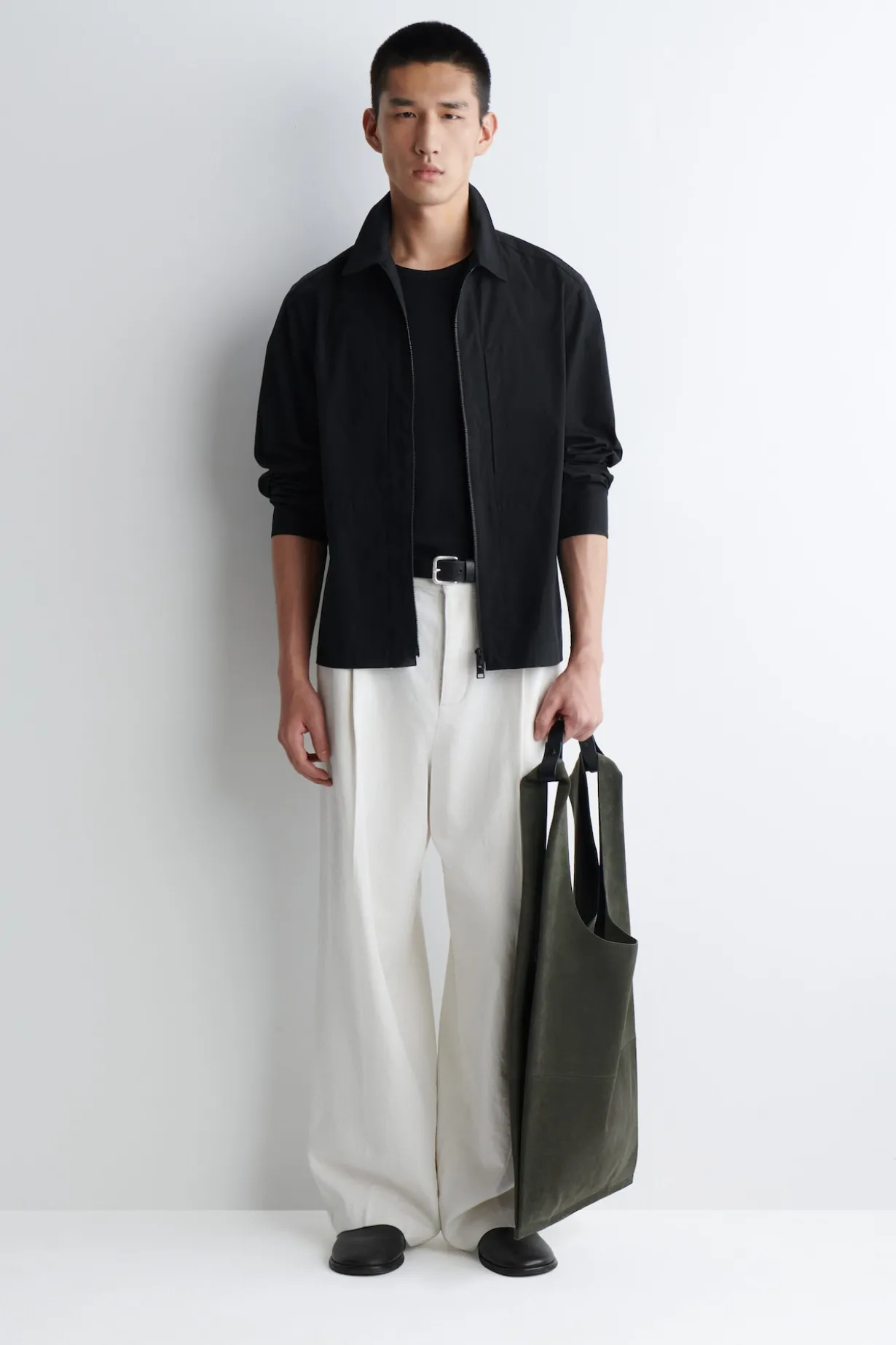 SLOUCHY TOTE - SUEDE