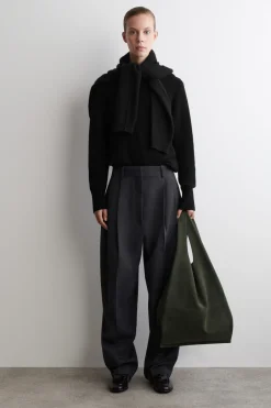 SLOUCHY TOTE - SUEDE