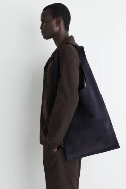 SLOUCHY TOTE - SUEDE