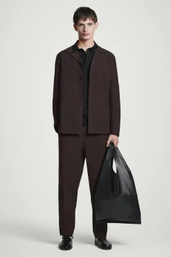 SLOUCHY TOTE BAG - LEATHER