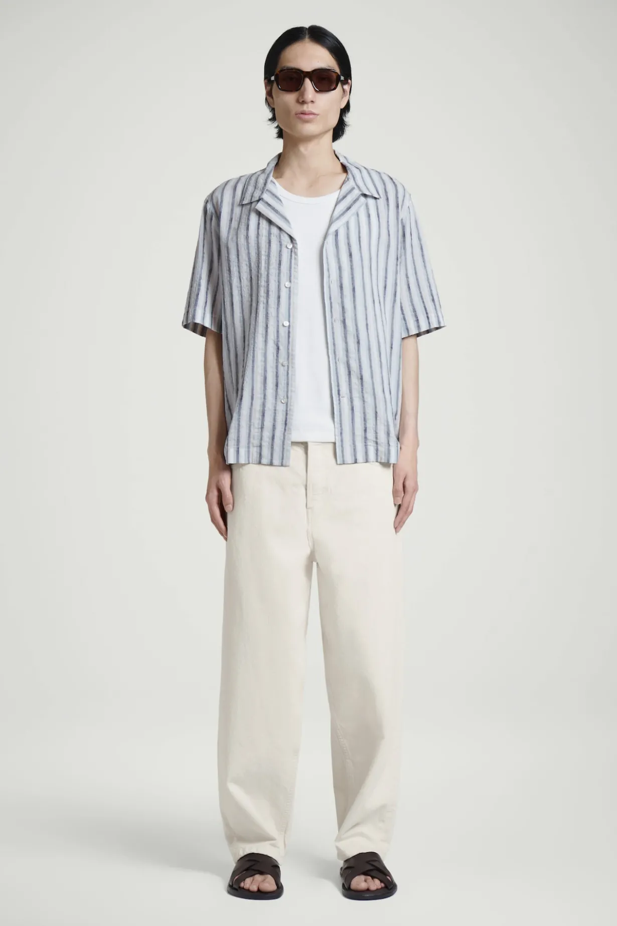 STRIPED RESORT SHIRT
