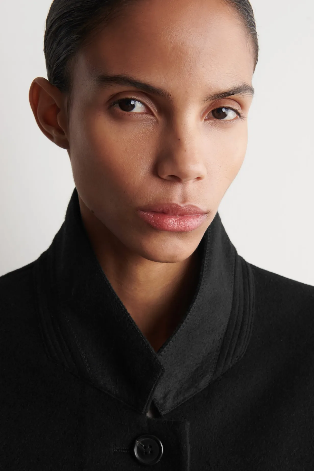 STRUCTURED DOUBLE-FACED WOOL JACKET