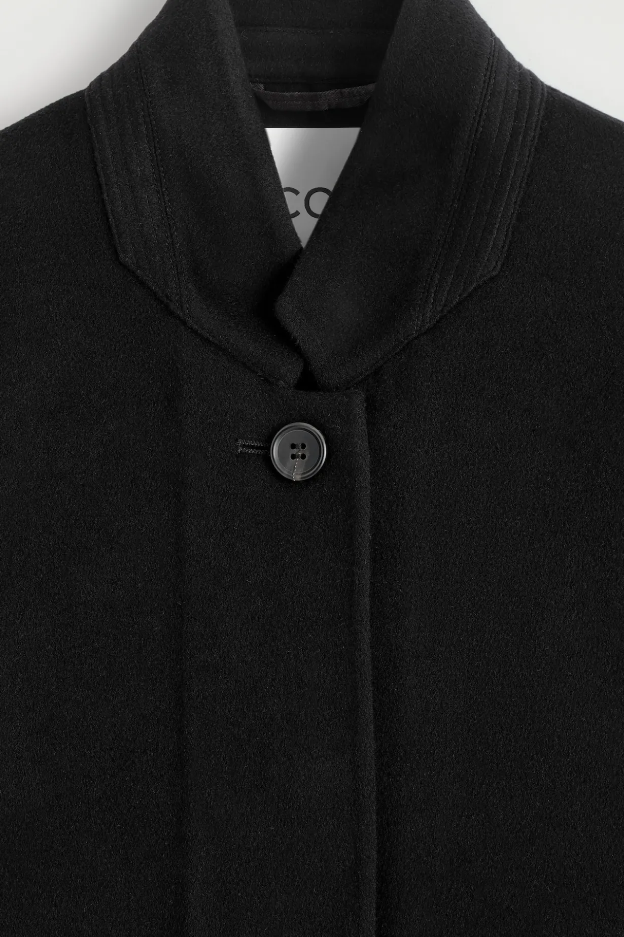STRUCTURED DOUBLE-FACED WOOL JACKET