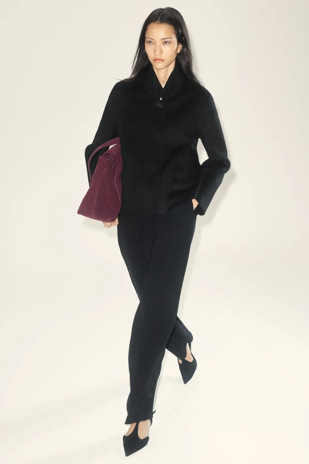 STRUCTURED DOUBLE-FACED WOOL JACKET