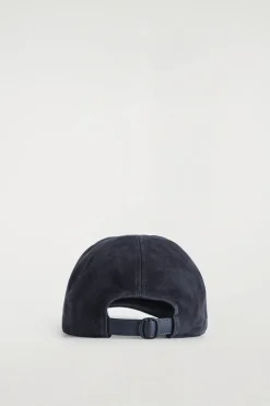SUEDE BASEBALL CAP