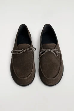 SUEDE DECK SHOES