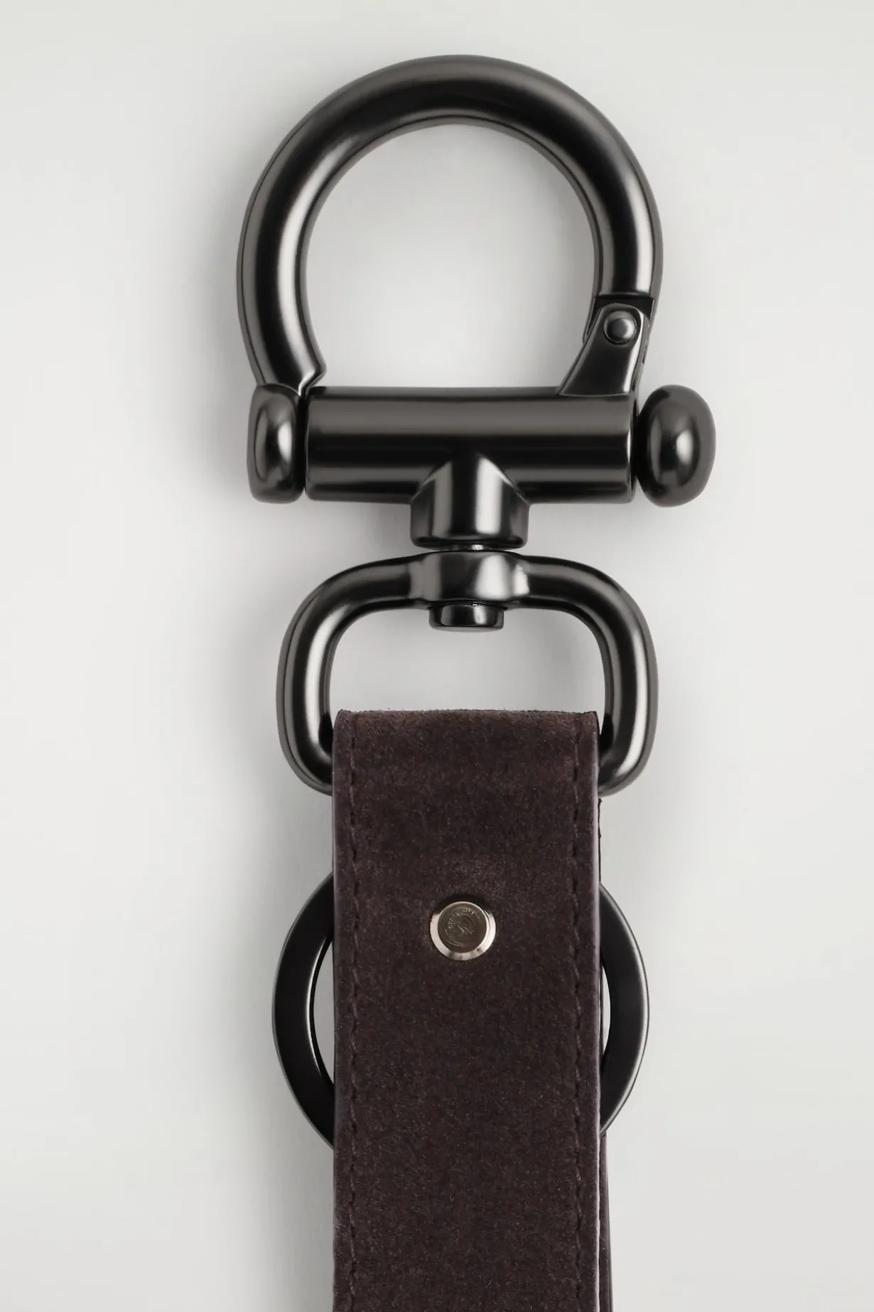 SUEDE KEYRING