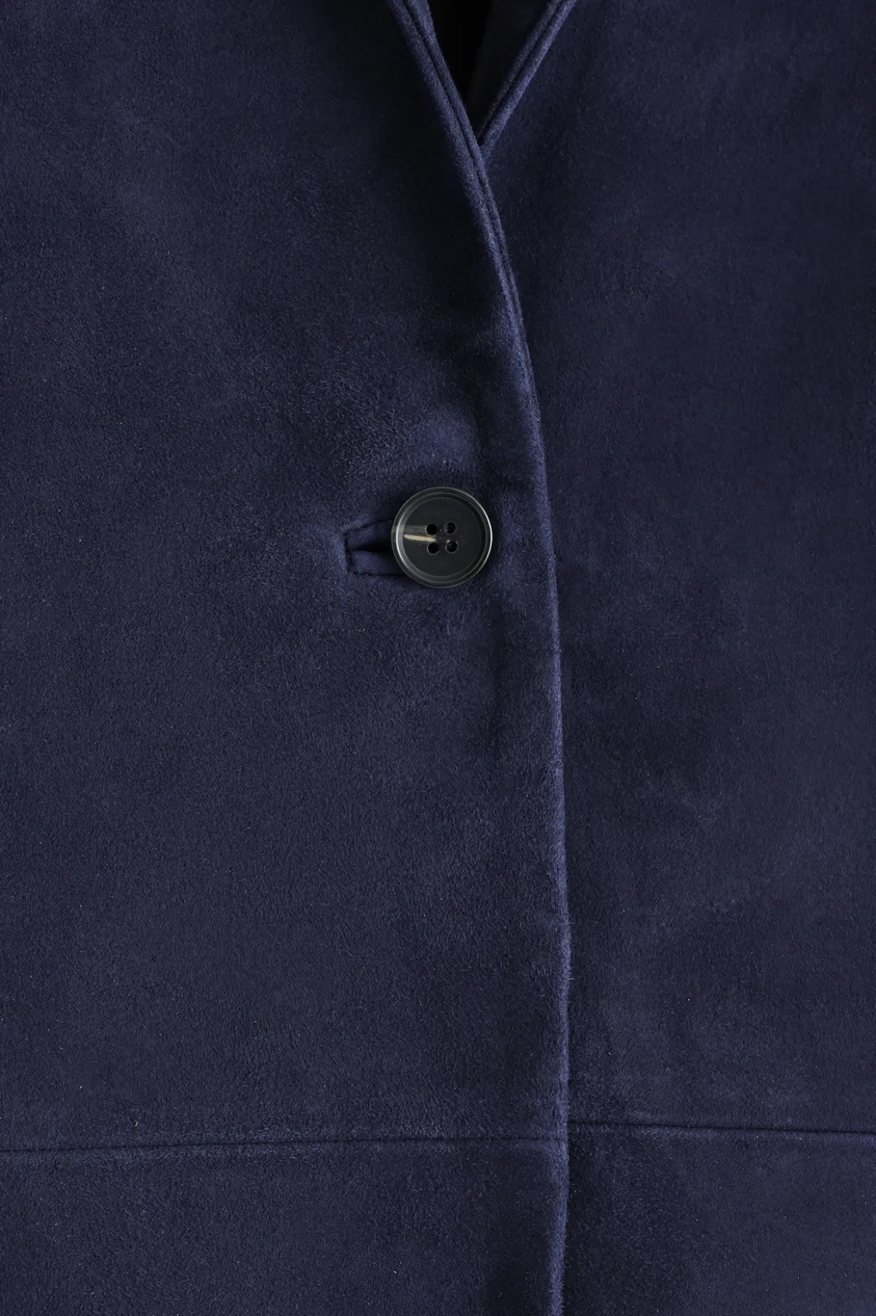 SUEDE SINGLE-BREASTED BLAZER