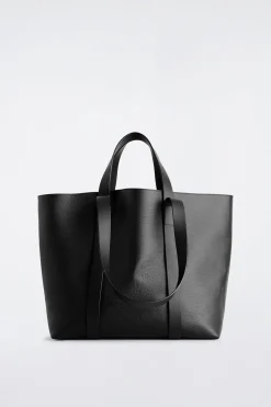 TABLEAU TOTE BAG - LEATHER
