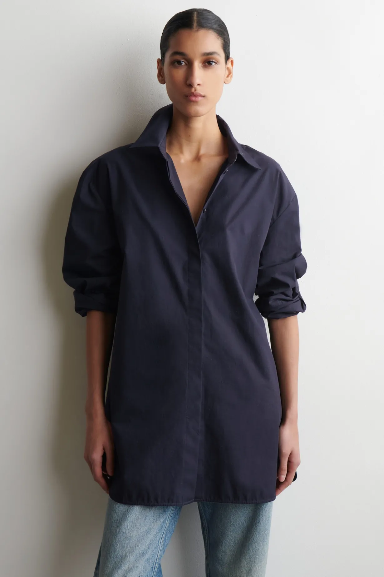 TAILORED COTTON SHIRT