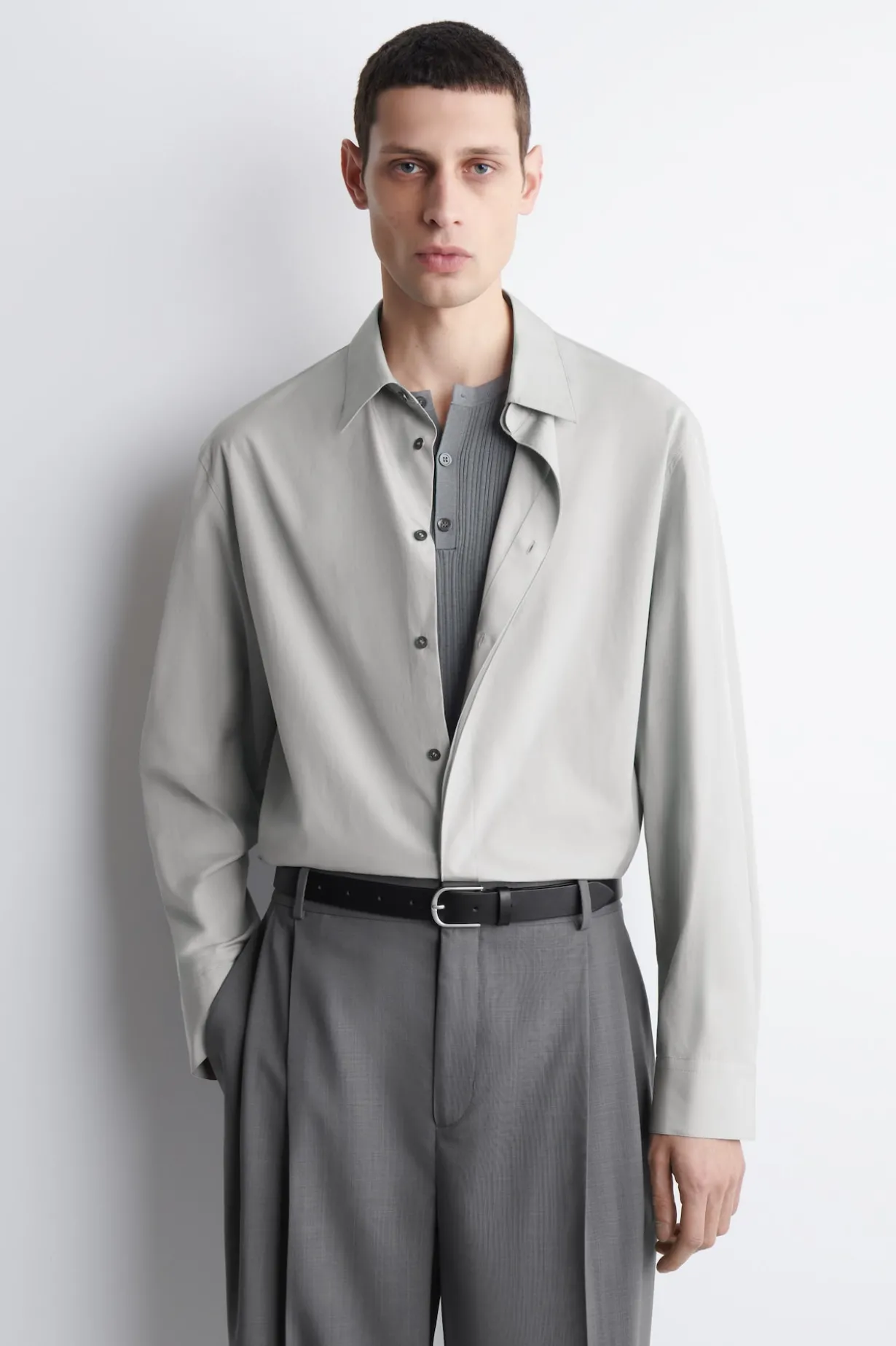 TAILORED COTTON SHIRT