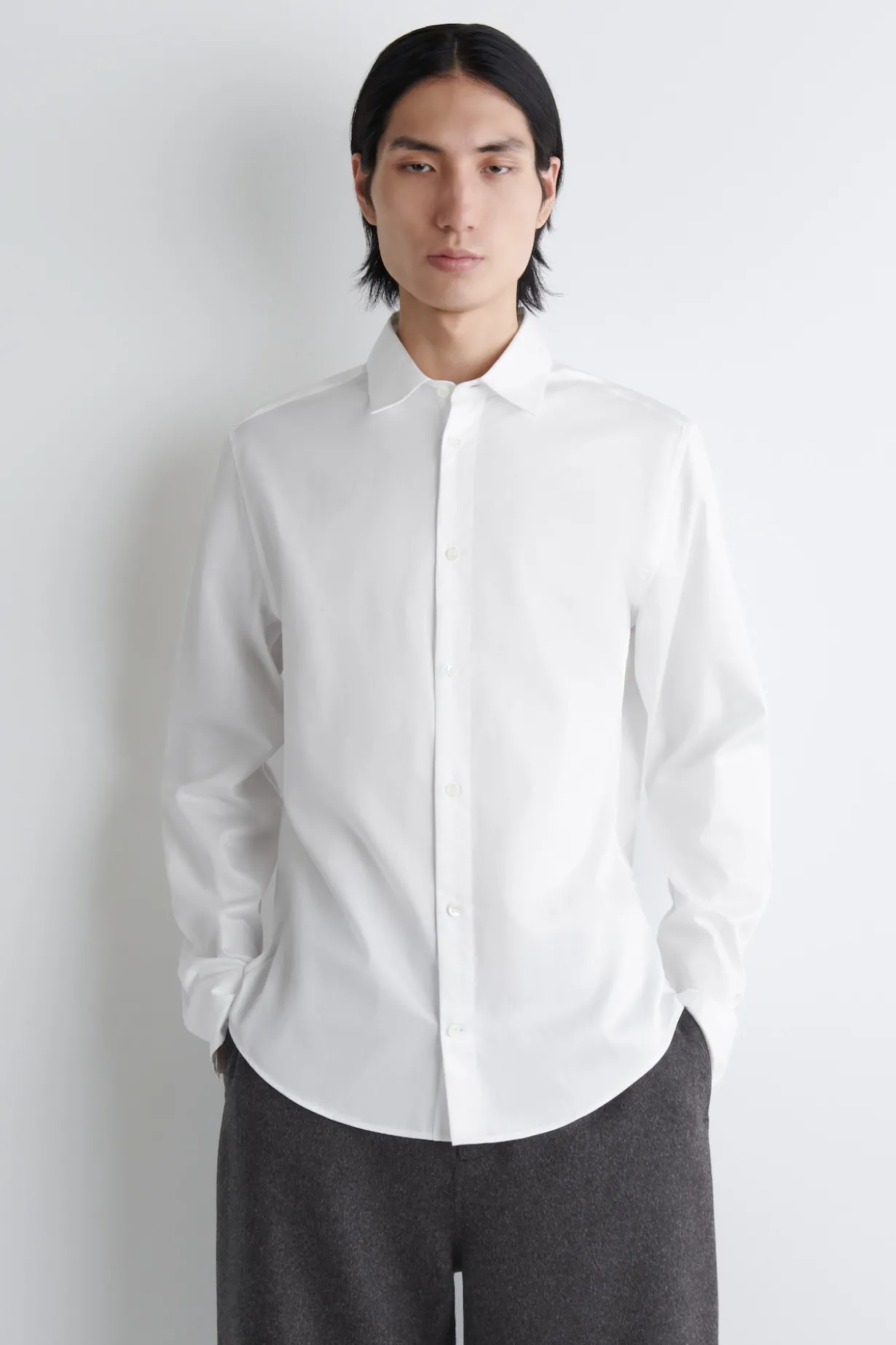 TAILORED COTTON SHIRT