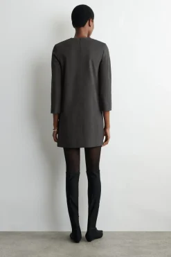 TAILORED JERSEY MINI DRESS