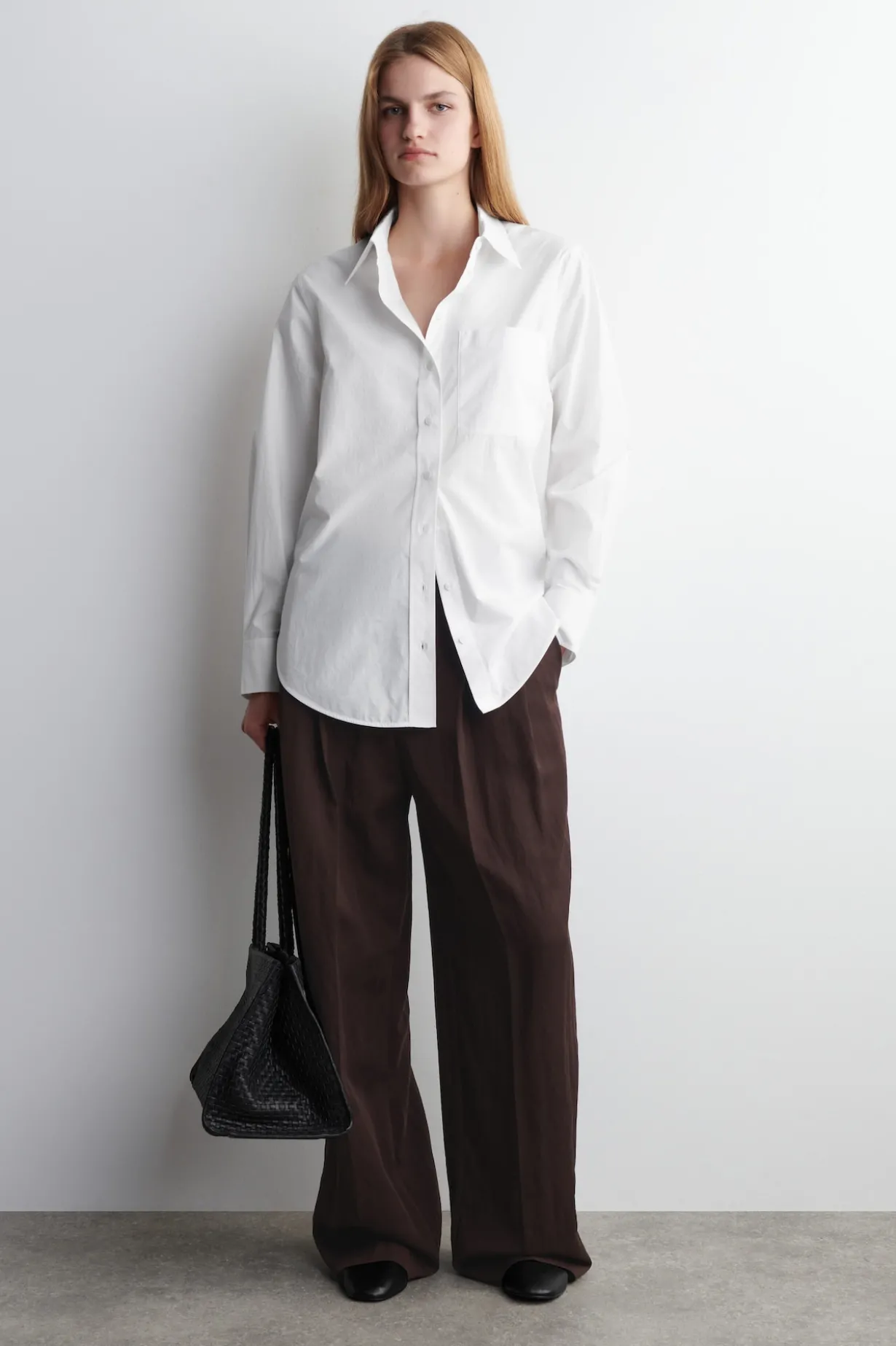 TAILORED PIMA COTTON SHIRT