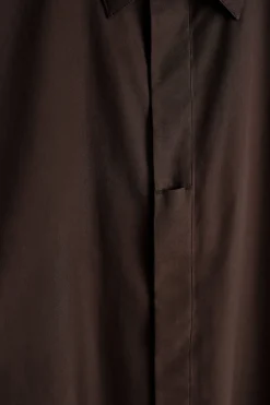 TAILORED SHORT-SLEEVED COTTON SHIRT