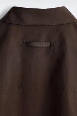 TAILORED SHORT-SLEEVED COTTON SHIRT