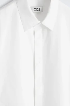 TAILORED SHORT-SLEEVED COTTON SHIRT