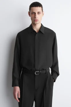 TAILORED SILK SHIRT
