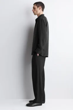 TAILORED SILK SHIRT