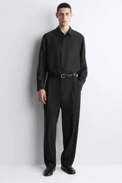 TAILORED SILK SHIRT